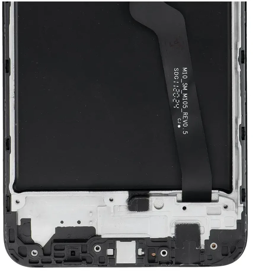 NCC LCD ekranas, skirtas SAMSUNG A10 A105 F/M/G OEM su rėmeliu