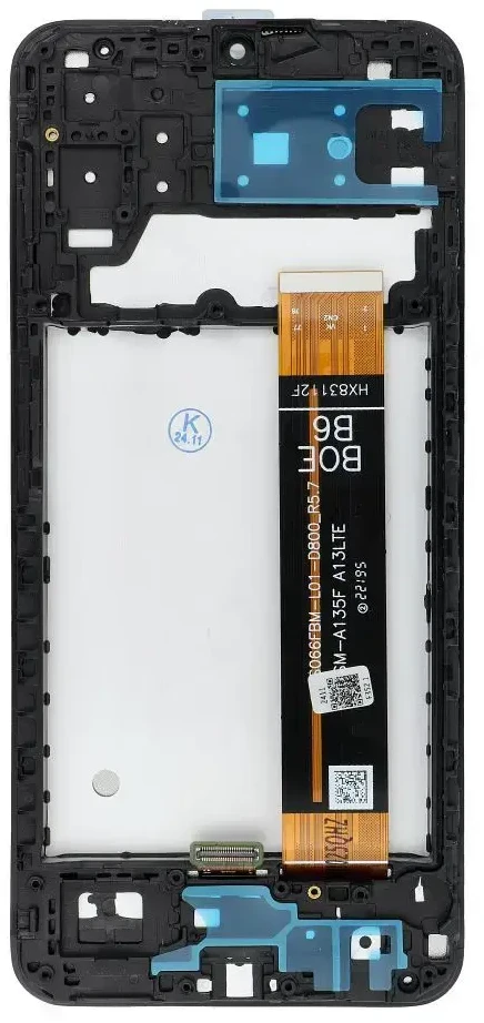 NCC LCD ekranas, skirtas SAMSUNG A13 4G A135F/U/M A137F OEM su rėmeliu