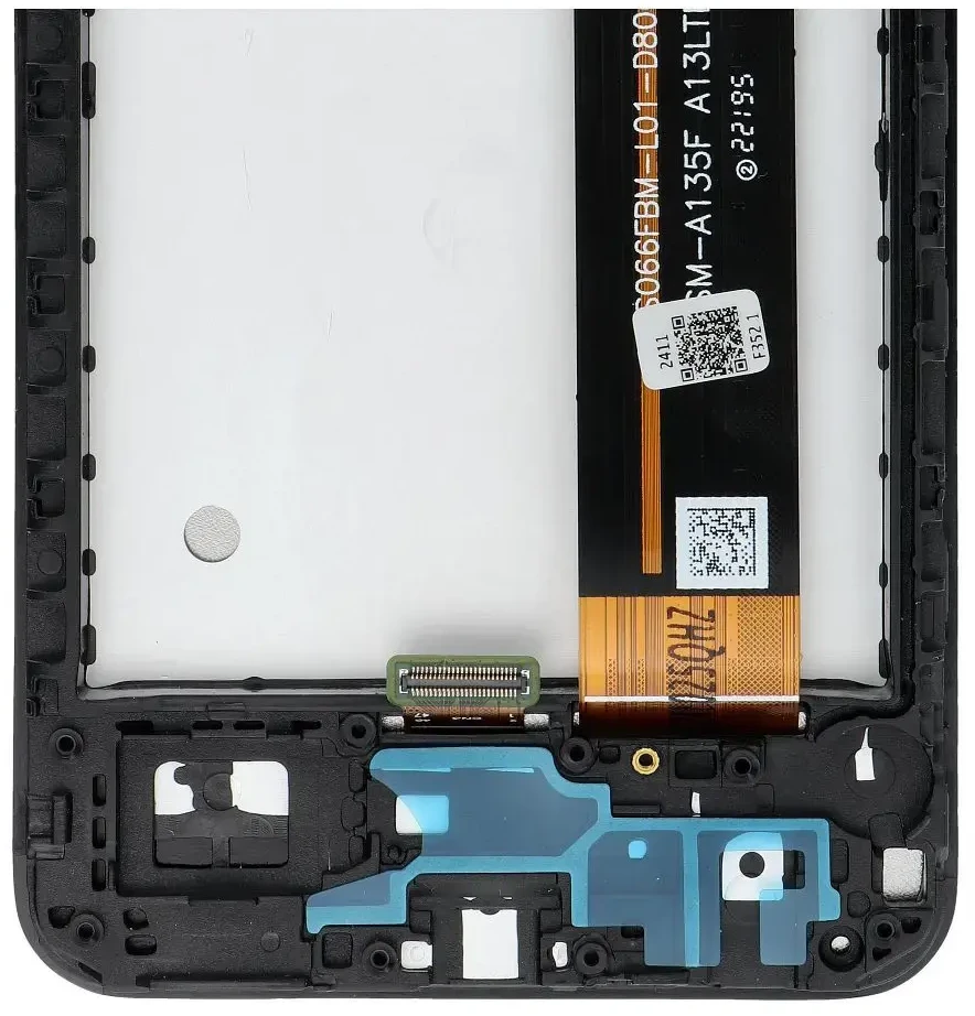NCC LCD ekranas, skirtas SAMSUNG A13 4G A135F/U/M A137F OEM su rėmeliu