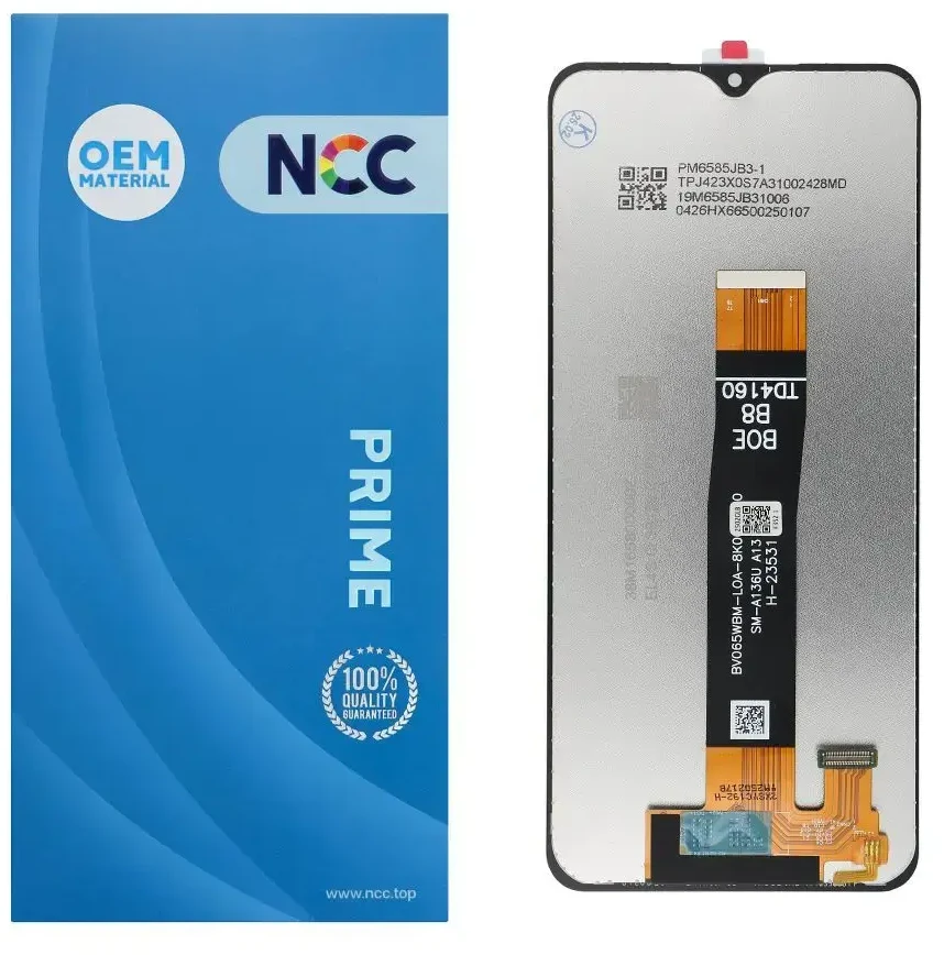 NCC LCD ekranas, skirtas SAMSUNG A13 5G A136B/A136U/A136W OEM be rėmelio