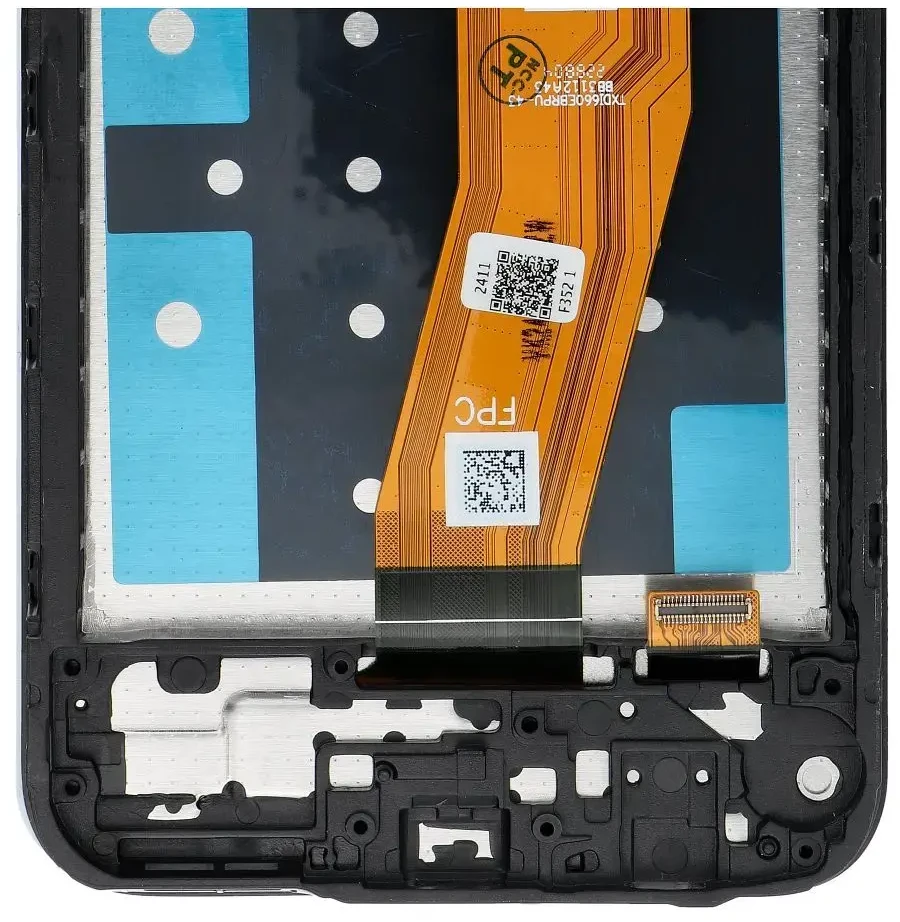 NCC LCD ekranas, skirtas SAMSUNG A14 4G A145B/P/R OEM su rėmeliu