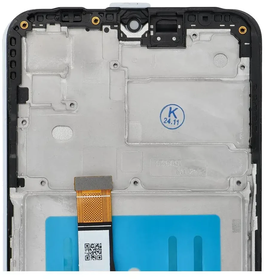 NCC LCD ekranas, skirtas SAMSUNG A22 5G A226B OEM su rėmeliu