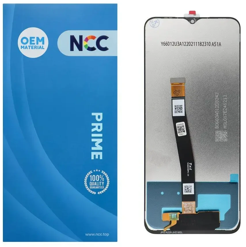 NCC LCD ekranas, skirtas SAMSUNG A22 5G A226B OEM be rėmelio