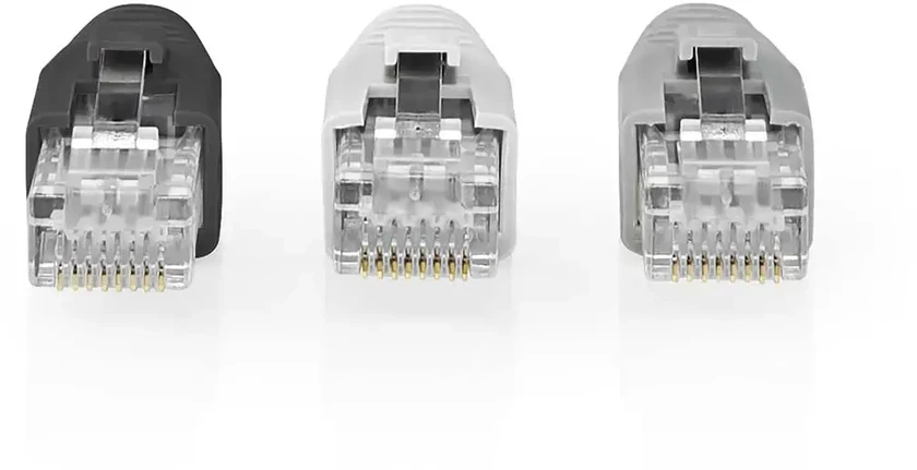 Nedis Kištukas RJ45 (8P8C) Pass Through CAT6 UTP kabeliui (10 vnt)
