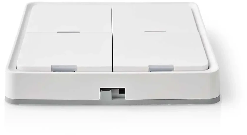 Nedis Išmanusis Zigbee SmartLife belaidis sieninis jungiklis, programuojamas, 12 funkcijų, CR2430, baltas