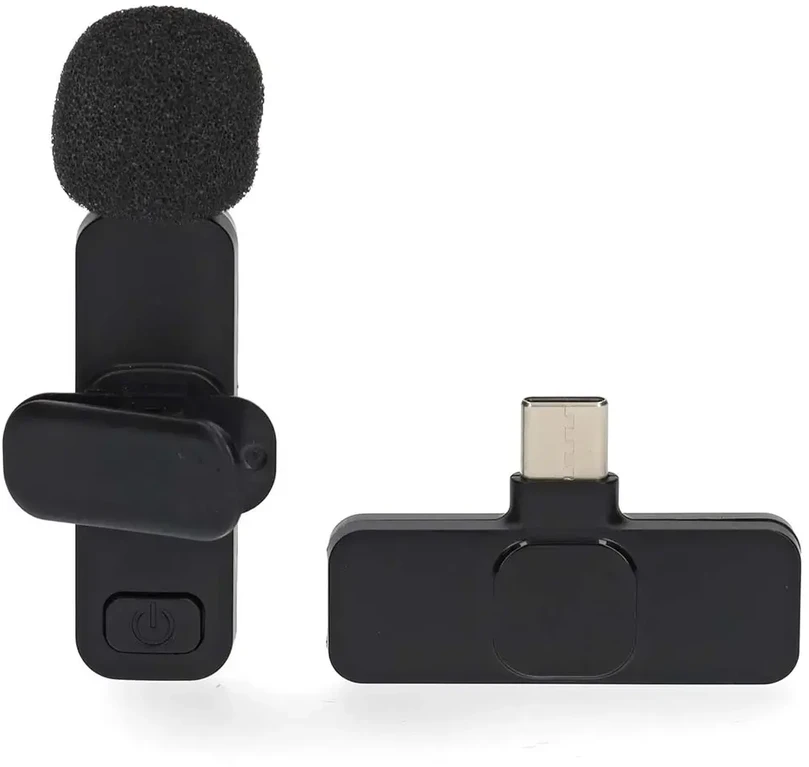 Nedis Belaidis prisegamas įkraunamas USB-C mikrofonas