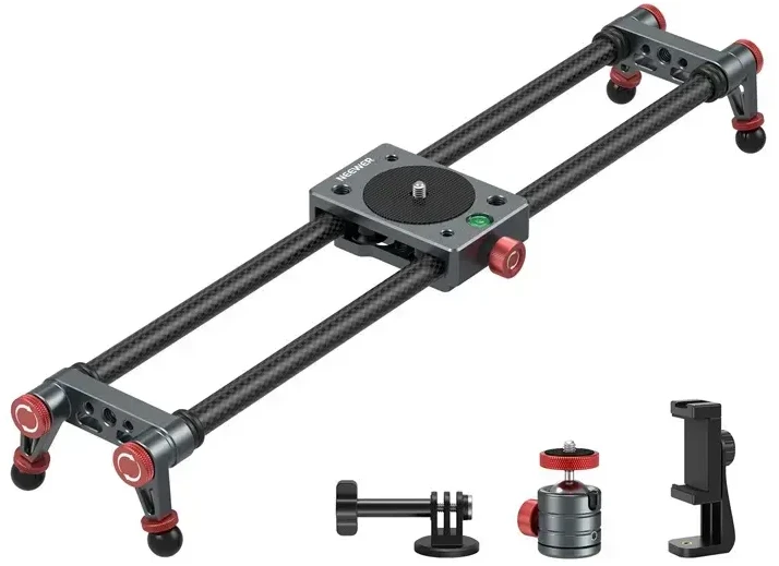 NEEWER CS1M anglies pluošto kameros slankiklis (40 cm)