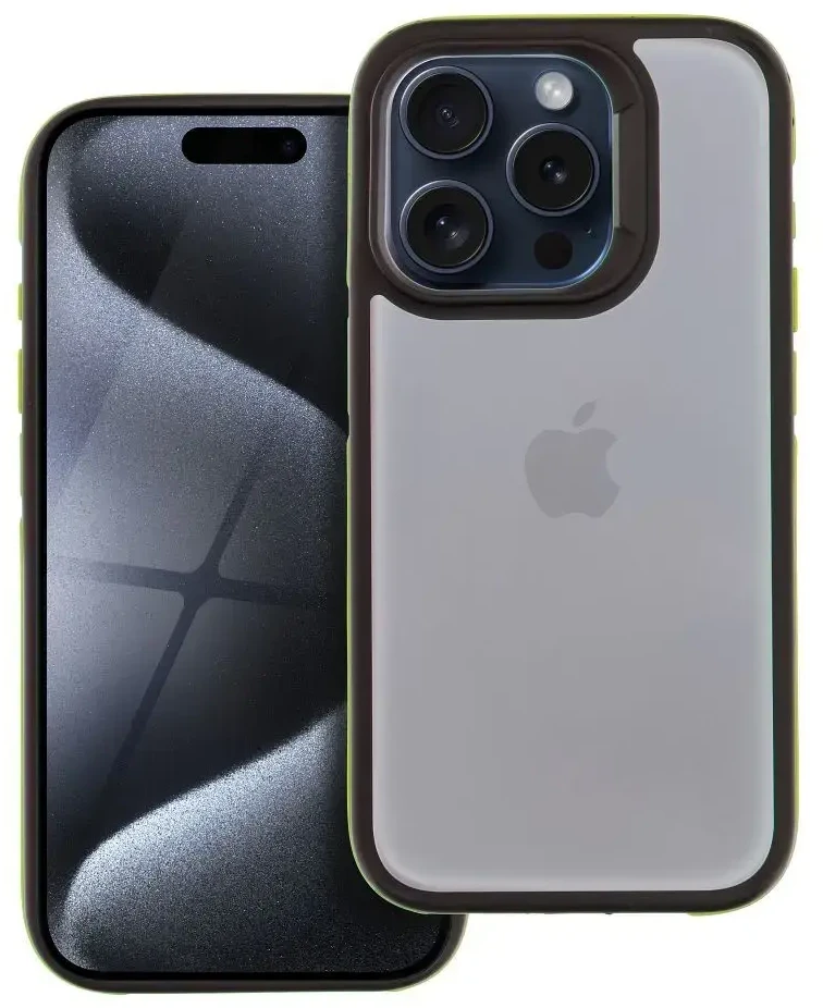 OEM dėklas, skirtas iPhone 15 PRO Neo, geltonas