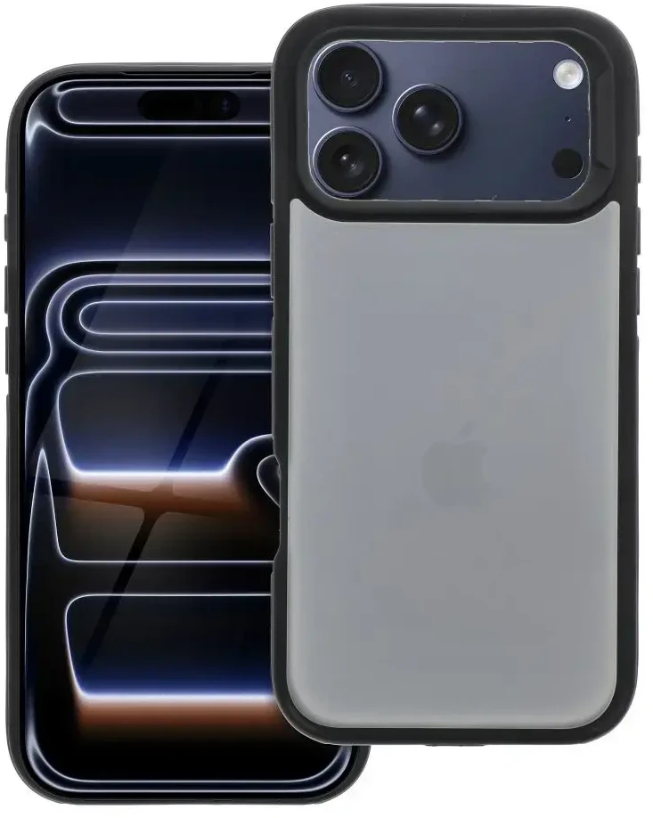 OEM dėklas, skirtas iPhone 17 Pro Max / 18 Pro Max (žemas kameros kraštas) Neo juodas