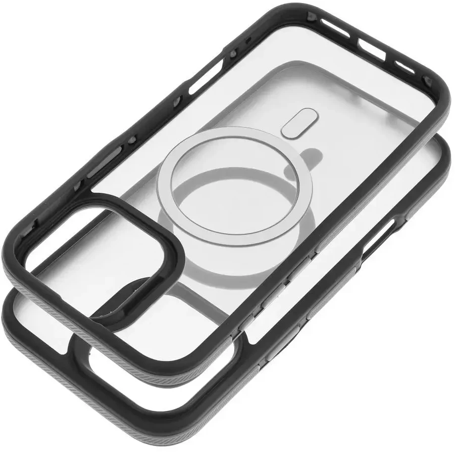 OEM dėklas NEO, skirtas IPHONE 16 Pro Max, suderinamas su MagSafe, juodas