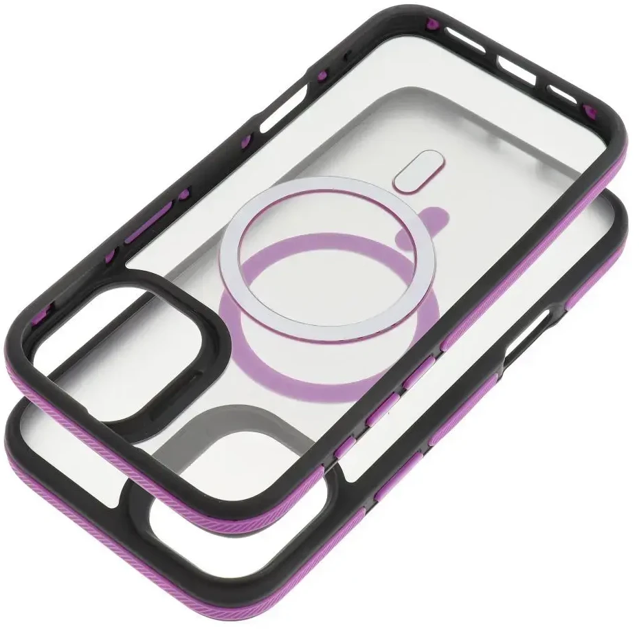 Oem Originalus „iPhone 16 PLUS Neo“ dėklas, suderinamas su „MagSafe“ violetine