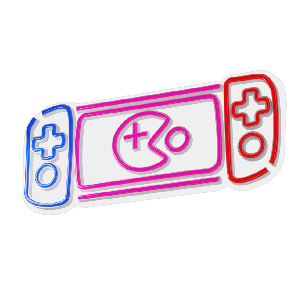 Neoninis PLEXI LED GAME Žaidimų konsolė įvairiaspalvis FPNE27 Forever Light