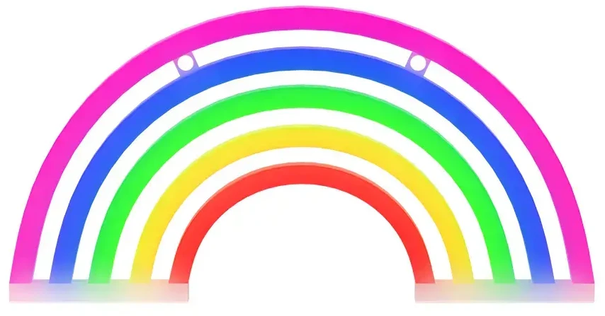 Neoninė LED lemputė RAINBOW 5 spalvų FLNE14X Forever Light