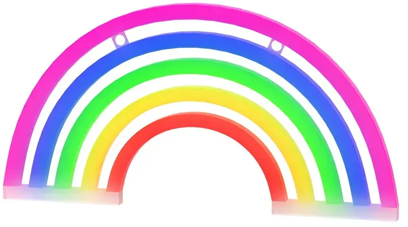 Neoninė LED lemputė RAINBOW 5 spalvų FLNE14X Forever Light