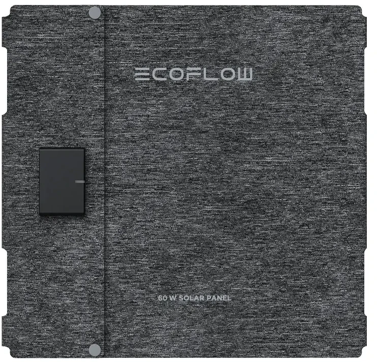 Nešiojama sulankstoma saulės baterija „EcoFlow“ 60 W (USB-C)