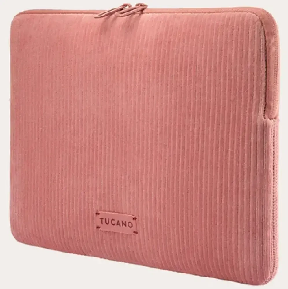 Nešiojamas kompiuteris Bag Tucano Velluto 2 Sleeve 16″ skirtas MacBook rožinės spalvos