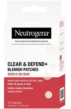Neutrogena Patches for imperfections Sensitive Clear & Defend+ 30 pcs