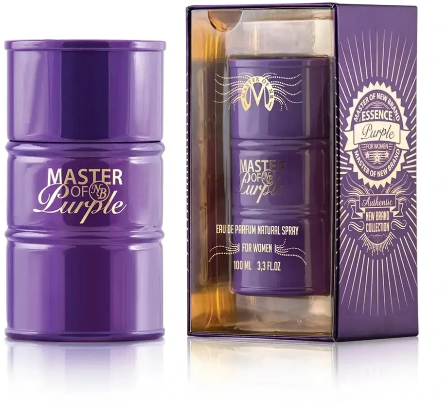 New Brand New Brand, Master Of Violetinė, Eau De Parfum, 100 ml