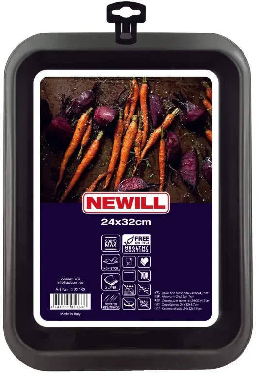 Newill Baking dish 22x28x4,7cm juodas