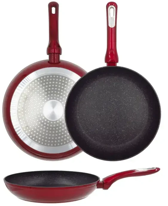 Newill Keptuvė brightsign Keptuvė Cosmo O26cm indukcinė raudona su apsauga 24222102