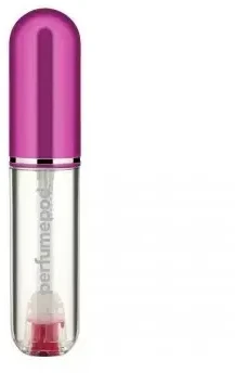 Travalo Perfume Pod Pure Hot Rožinė pildomas kvepalų buteliukas (atomaizeris), 5 ml