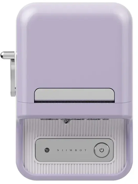 Niimbot B21 Pro nešiojamas etikečių spausdintuvas (violetinės spalvos)