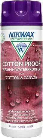 Nikwax Medvilnės nepraleidžianti impregnavimo priemonė drabužiams, 300 ml