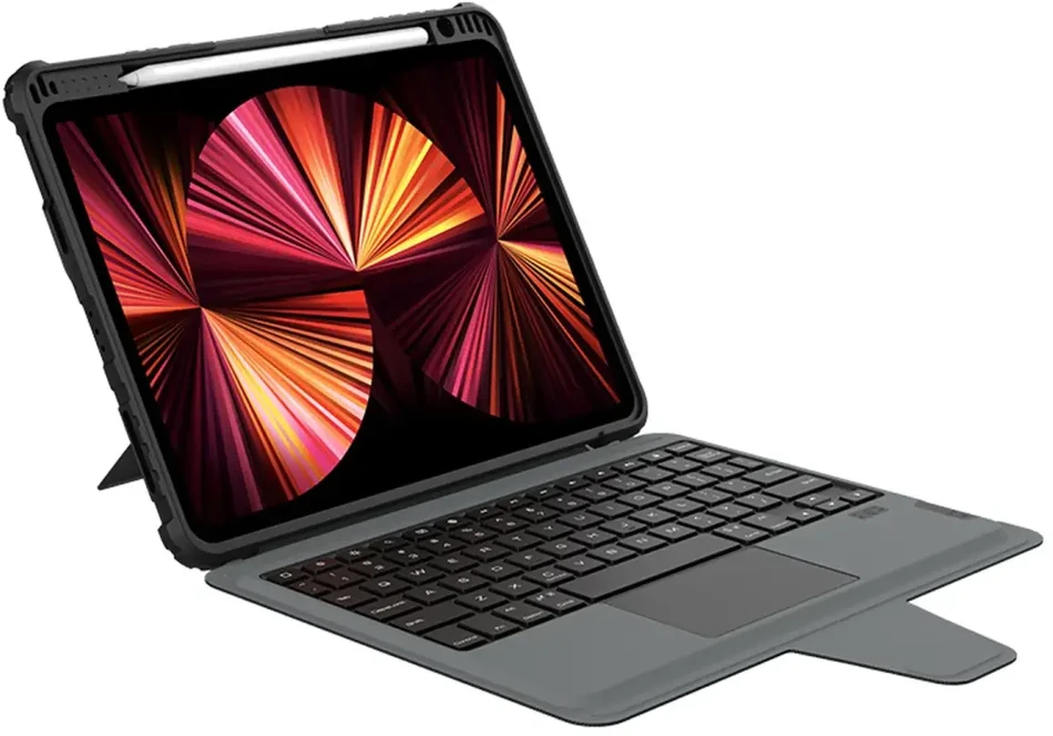 Nillkin dėklas su klaviatūra, skirtas Ipad 10.9" (juodas)