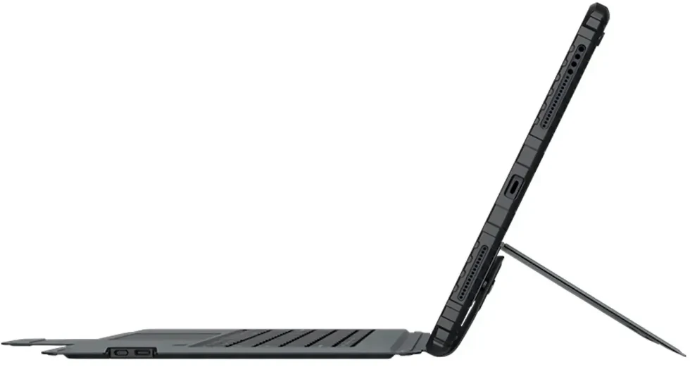 Nillkin Bumper Combo Keyboard dėklas skirtas Apple iPad Pro 12.9 2020/2021/2022/ Air 13 2024/2025 Juodas