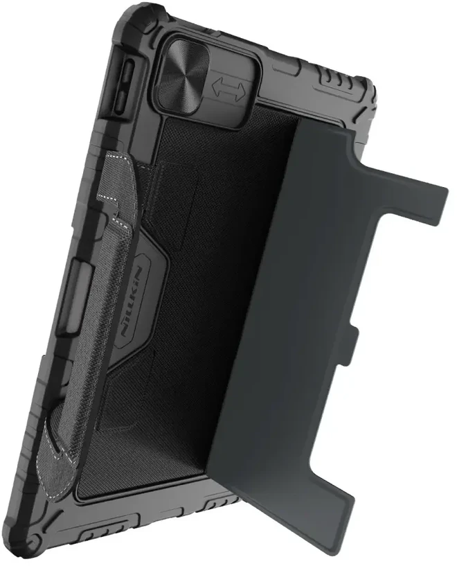 Nillkin Bumper GO Keyboard Case (Backlit Version) skirtas Apple iPad Pro 12.9 2020/2021/2022/ Air 13 2024/2025 juodos spalvos
