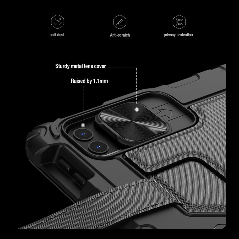 Nillkin Bumper GO Keyboard (Backlit Version) Apple iPad Air 4/5/10.9 2020/11 2024/ Pro 11 2020/2021/2022 dėklas planšetiniam kompiuteriui juodos spalvos