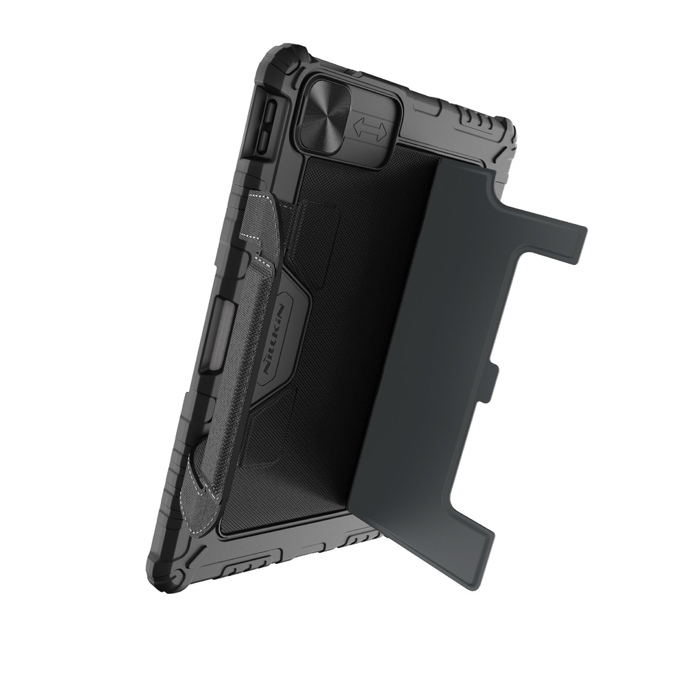 Nillkin Bumper GO Keyboard (Backlit Version) Apple iPad Air 4/5/10.9 2020/11 2024/ Pro 11 2020/2021/2022 dėklas planšetiniam kompiuteriui juodos spalvos