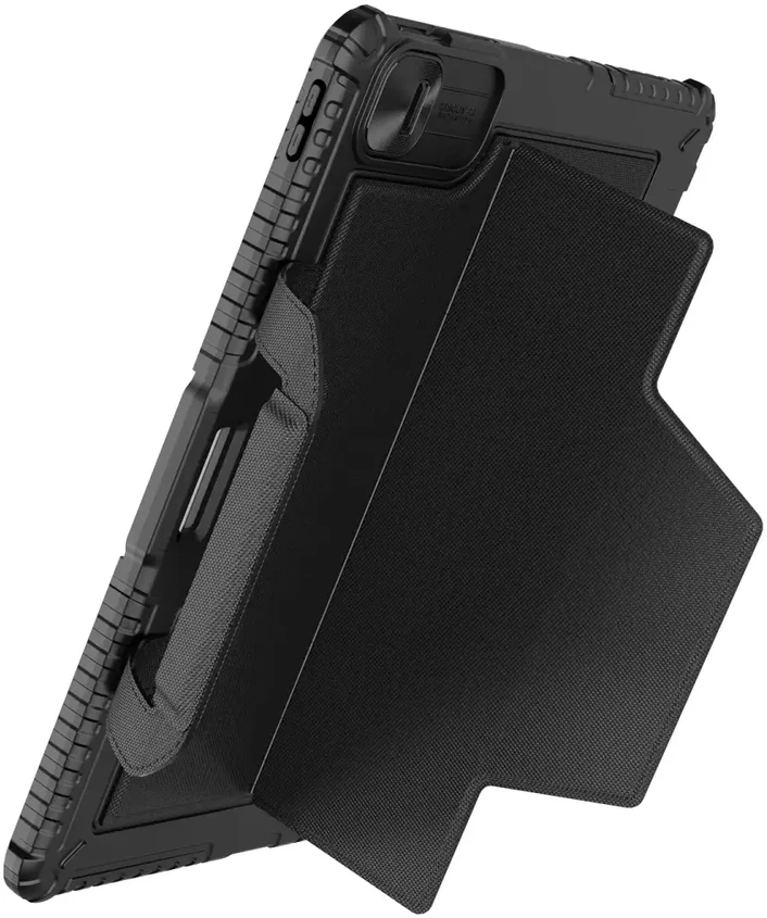 Nillkin Bumper GO Keyboard (Backlit Version) Apple iPad Pro 13 2024 dėklas planšetiniam kompiuteriui juodos spalvos