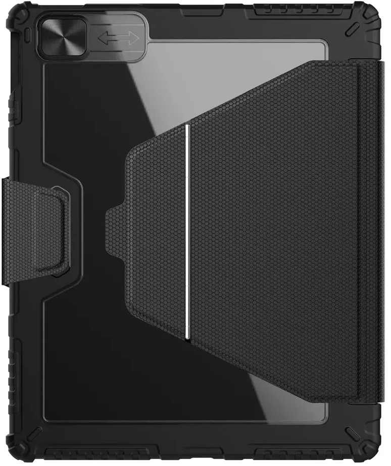 Nillkin Bumper Link Keyboard dėklas (Backlit Version) skirtas Apple iPad Pro 12.9 2020/2021/2022/ Air 13 2024/2025 juodos spalvos