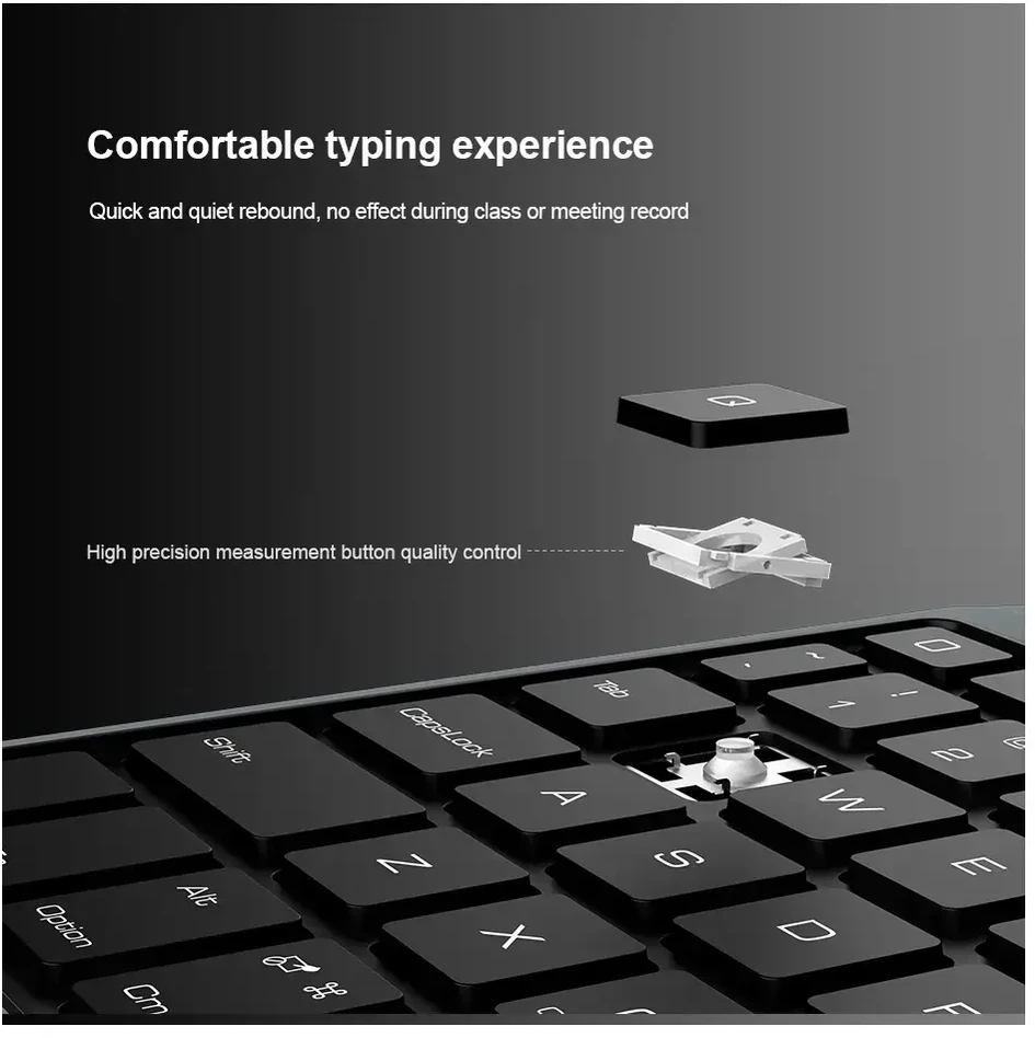 Nillkin Bumper Link Keyboard dėklas (Backlit Version) for iPad Air 4/5/10.9 2020/11 2024/2025/Pro 11 2020/2021/2022 Juodas