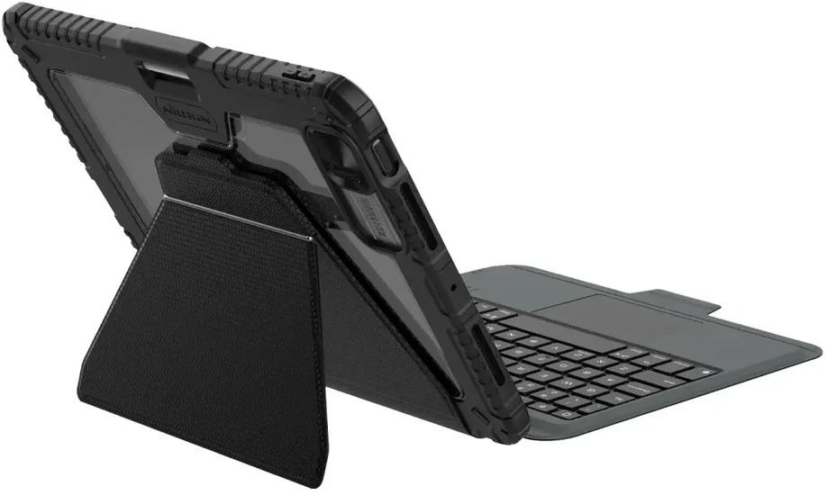 Nillkin Bumper Link Keyboard (Backlit Version) Apple iPad Pro 11 2024 dėklas planšetiniam kompiuteriui juodos spalvos