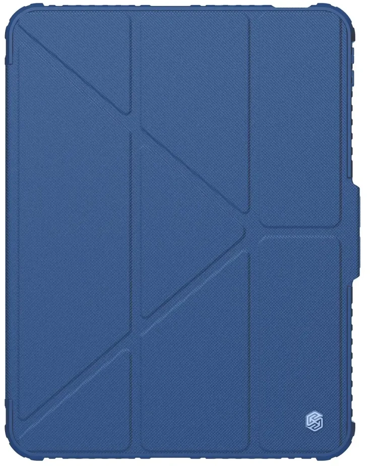Nillkin Bumper PRO Protective Stand dėklas Multi-angle skirtas iPad Pro 11 2024 Sapphire Mėlyna