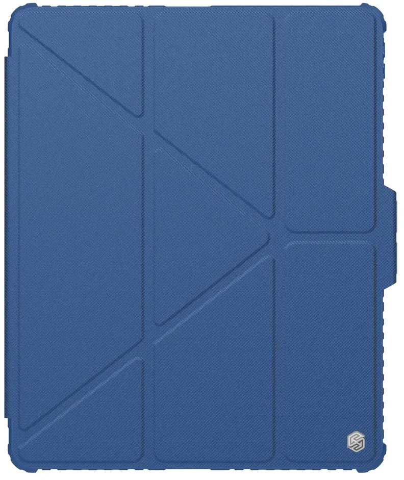 Nillkin Bumper PRO Protective Stand dėklas Multi-angle skirtas iPad Pro 12.9 2020/2021/2022/ Air 13 2024/2025 Sapphire Mėlyna