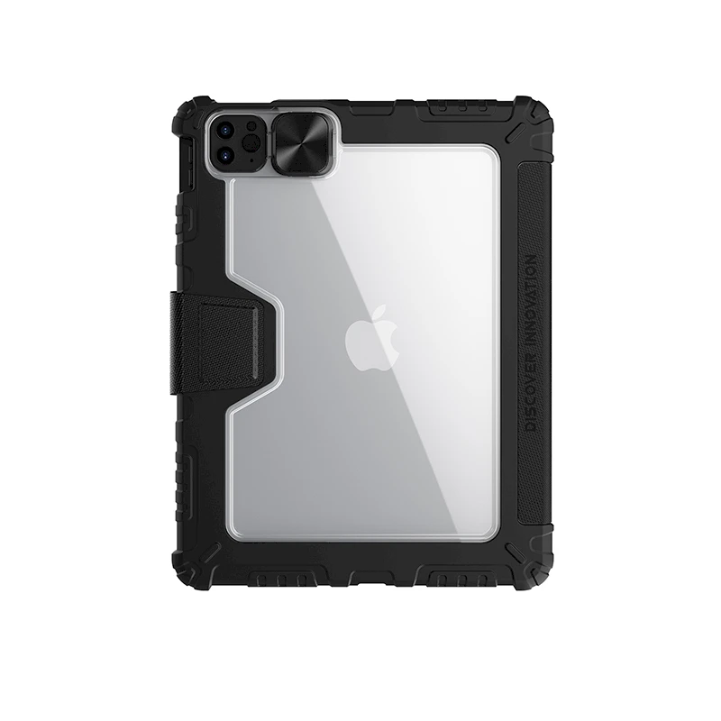 Nillkin Bumper PRO Protective Stand Apple iPad Air 4/5/10.9 2020/11 2024/ Pro 11 2020/2021/2022 dėklas planšetiniam kompiuteriui juodos spalvos