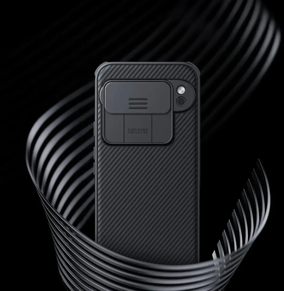 Nillkin CamShield PRO Google Pixel 9 Pro dėklas telefonui juodos spalvos