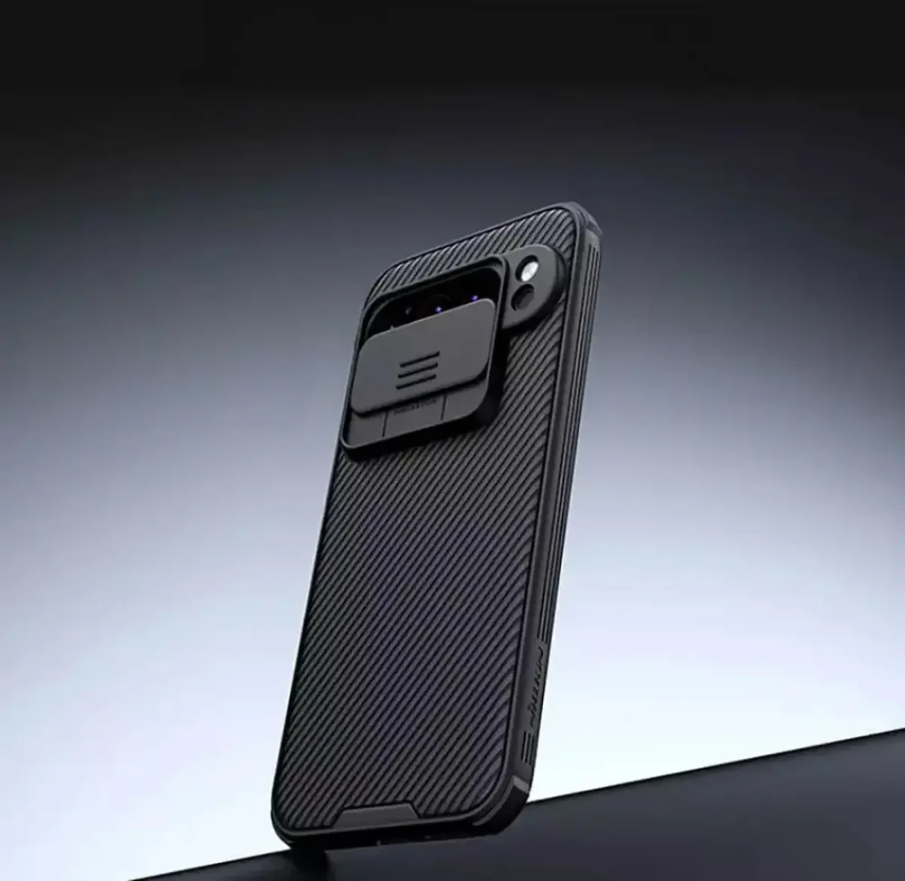 Nillkin CamShield PRO Google Pixel 9 Pro dėklas telefonui juodos spalvos