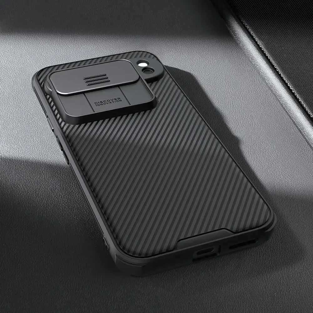 Nillkin CamShield PRO Google Pixel 9 Pro dėklas telefonui juodos spalvos
