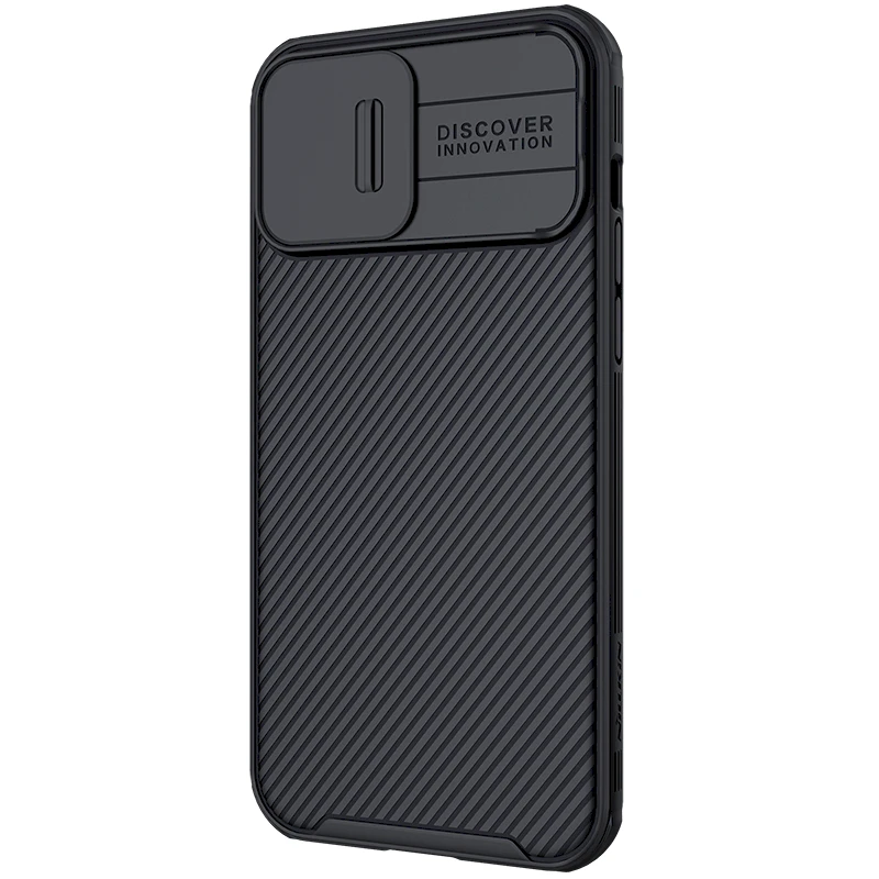 Nillkin CamShield Pro dėklas, skirtas Apple iPhone 13 Pro Max (juodas)