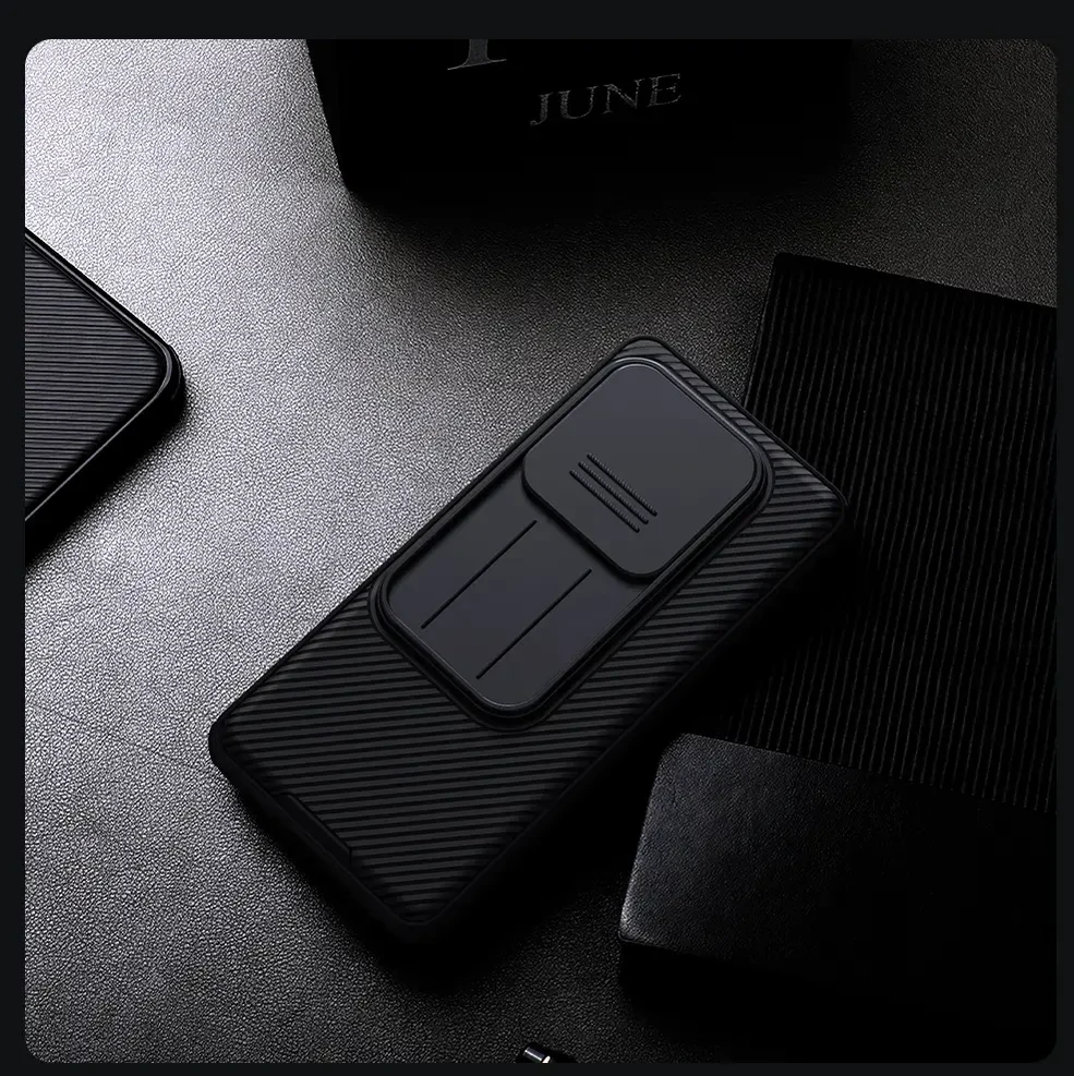 Nillkin CamShield PRO Hard OnePlus 13 dėklas telefonui juodos spalvos