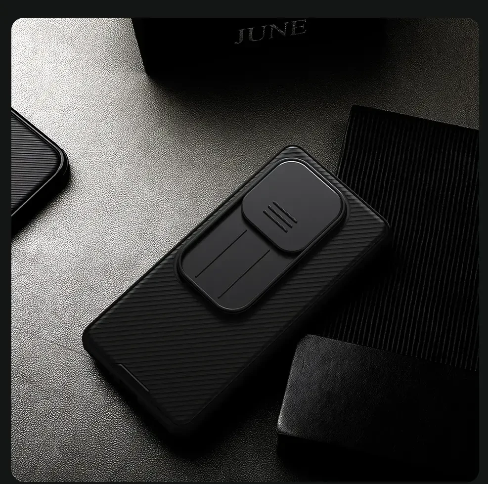 Nillkin CamShield PRO Hard Case skirta OnePlus 13R dėklas telefonui juodos spalvos