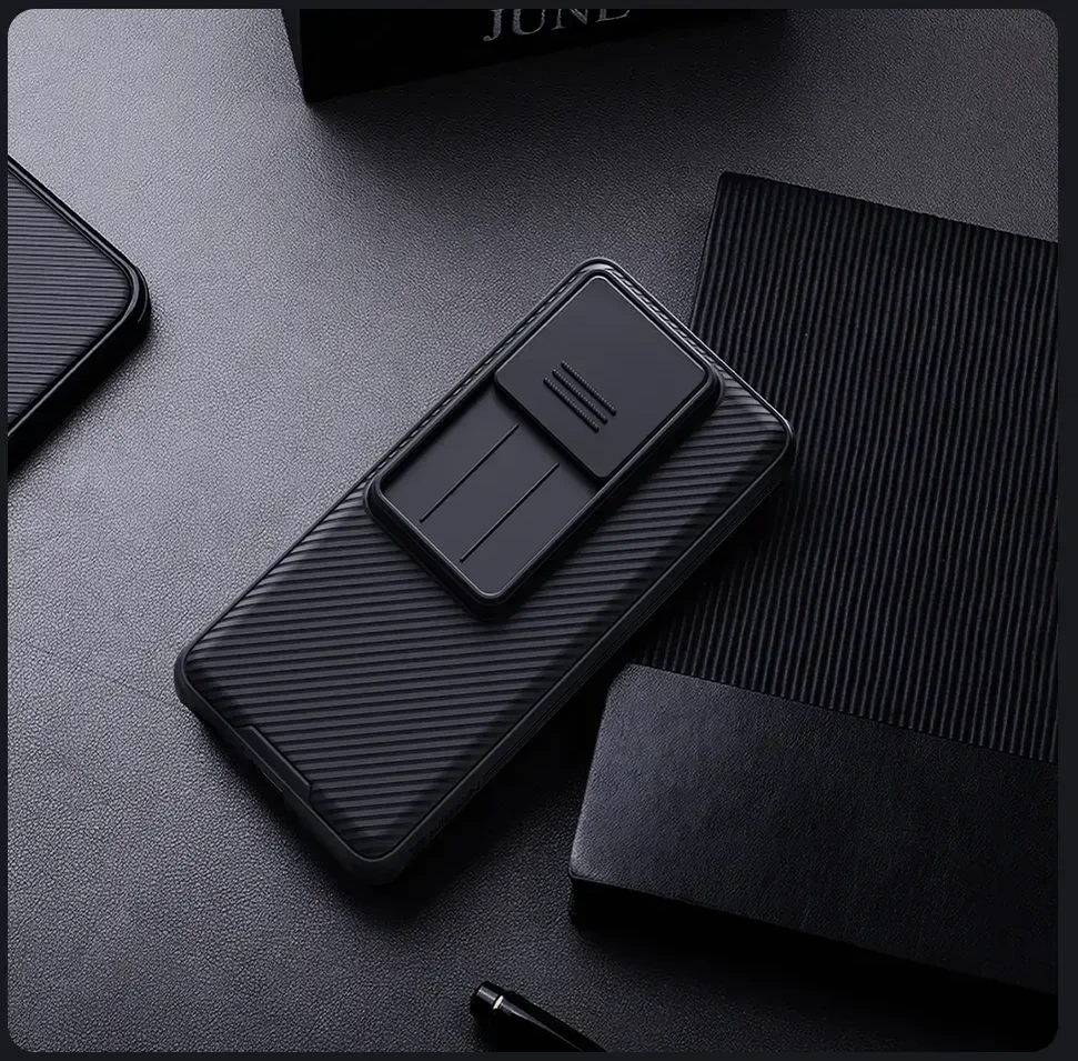 Nillkin CamShield PRO Hard Xiaomi 14T Pro dėklas telefonui juodos spalvos