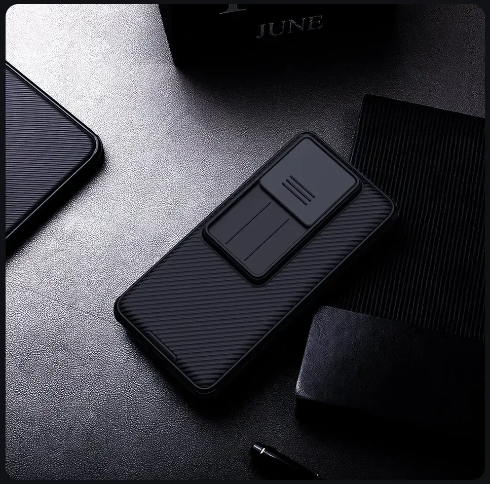 Nillkin CamShield PRO Hard dėklas skirtas Xiaomi 15T juodos spalvos