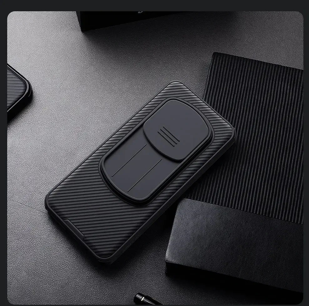 Nillkin CamShield PRO Hard Honor Magic7 Pro dėklas telefonui juodos spalvos