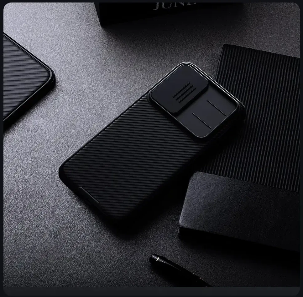 Nillkin CamShield PRO Magnetic Hard dėklas skirtas Poco F7 juodos spalvos