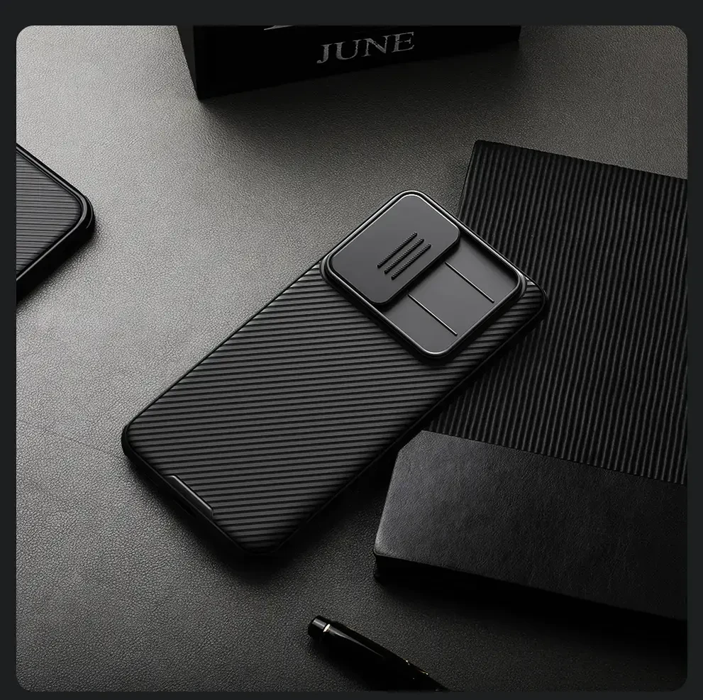 Nillkin CamShield PRO Magnetic Hard Case Samsung Galaxy A36 5G dėklas telefonui juodos spalvos